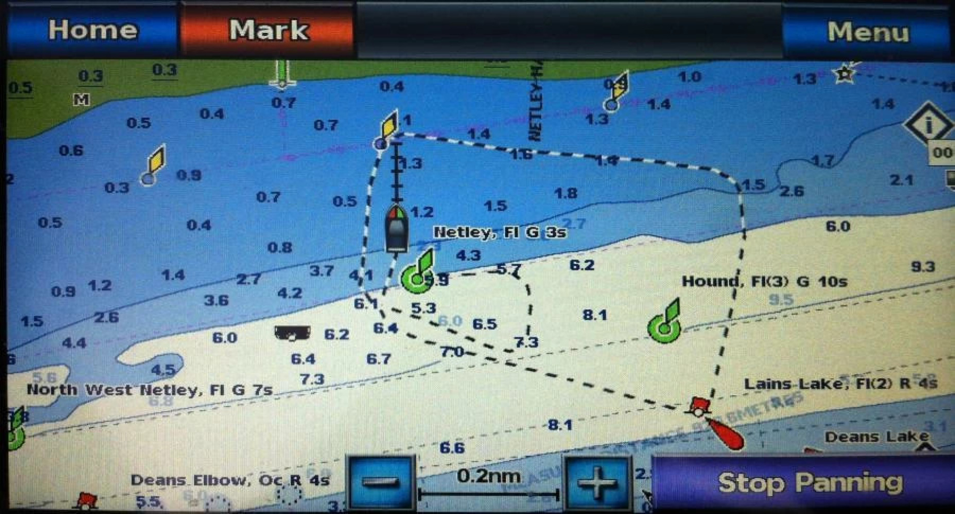 Electronic Navigation - Raymarine Plotter - SBT