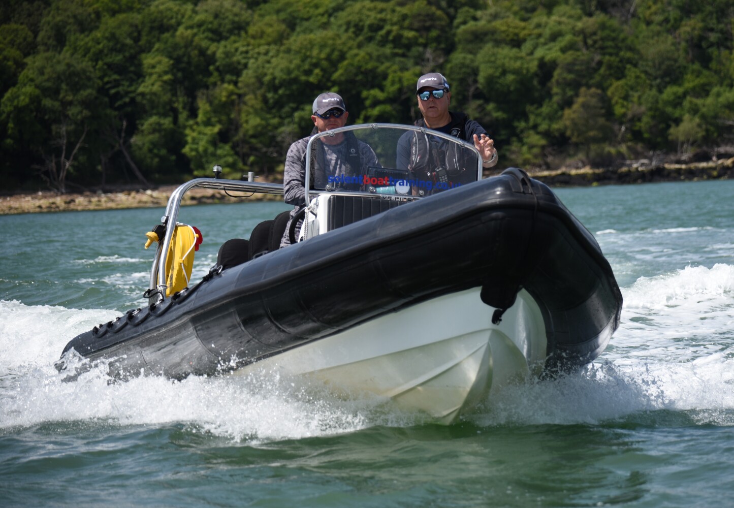 Fleet Of Ribs, Yachts & Motorboats Solent Boat Training