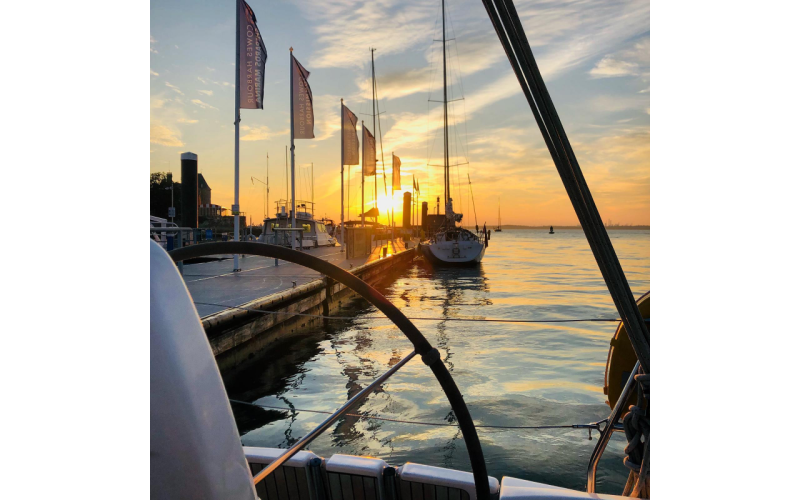A Cowes Sunset - SBT