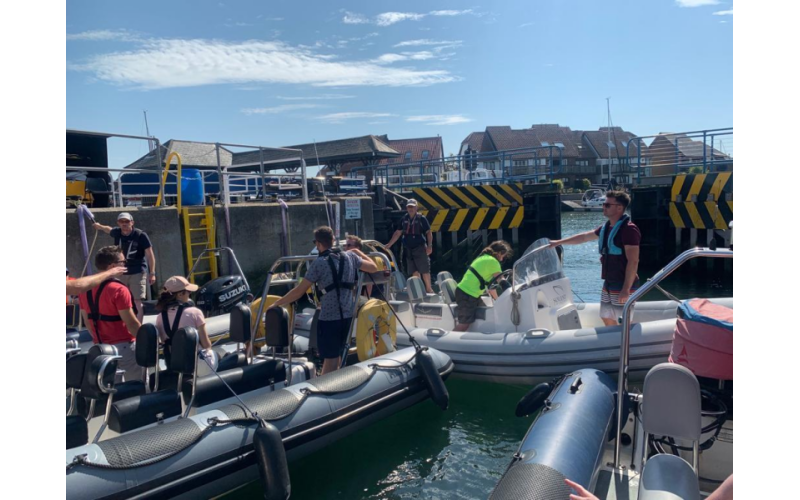 A Lock Full of Ribs - Solent Boat Training