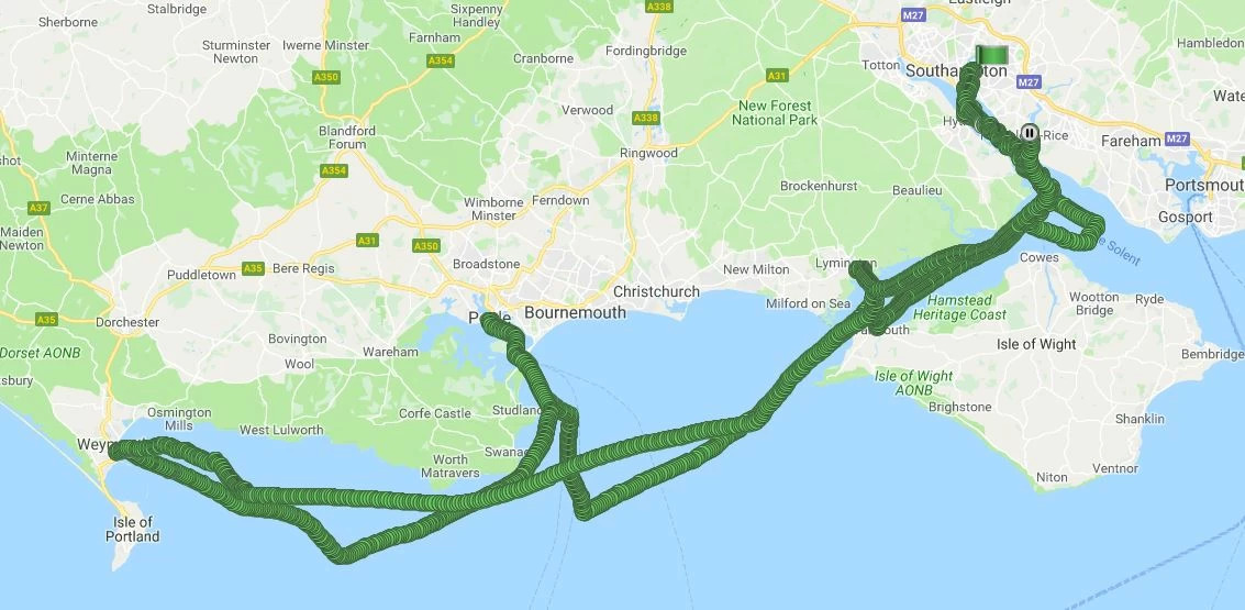 RYA Coastal Skipper Course Solent Boat Training