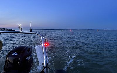 RYA Advanced Powerboat Course - Night Time Navigation - Solent Boat Training